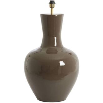 Light & Living Light & Living - L&aacute;mpara De Mesa - Nana - Marr&oacute;n - Metal - &Oslash; 46cm