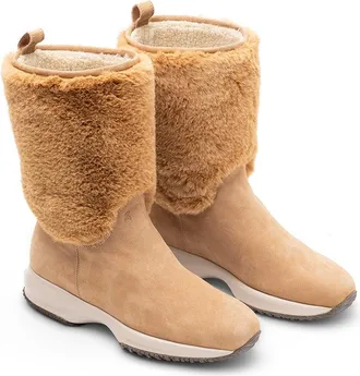 Hogan Interactive Boot - Beige
