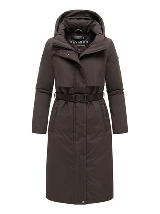 Navahoo dames winterparka WALDBUMMLER - weerbestendig & stijlvol met tailleceintuur