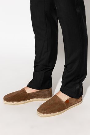 Etro Suede Espadrilles, Mens, Brown