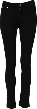 Dolce & Gabbana Skinny Denim - Dames - Jeans - Zwart - Maat: XS Denim