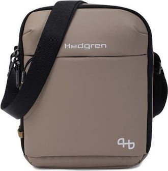 Hedgren Walk RFID Water Repellent Crossbody Bag in Vintage Beige at Nordstrom