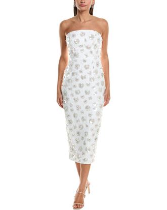 Milly Kait Fleur Paillette Dress