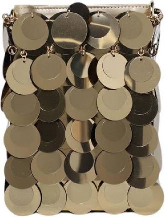 Paco Rabanne Adjustable Metal Shoulder Strap Bag