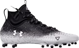 Under Armour Mens Under Armour Spotlight Lux MC 2.0 3025082-001 Black Football Cleats HAWK1265
