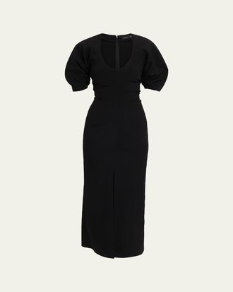 Proenza Schouler Clarissa Dress in Bi-Stretch Cotton Nylon