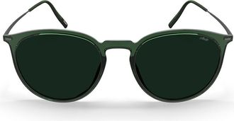 Silhouette Coronado Fullrim 4087/75 5560 Mens Sunglasses Green Size 53