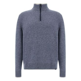 Paul & Shark Jersey de cuello alto - Knitwear - Hombre - Azul - 2XL