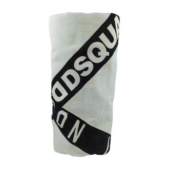 Dsquared2 Home, unisex, Wit, ONE Size, Luxe Strandlaken