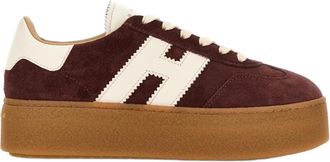 Hogan Scarpe - female - Hogan - Sneakers - Brown - 5 1/2 UK - Shoes