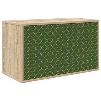 vidaXL Mueble De Tv Montado En La Pared Geleen 69 X 33 X 40 Cm Vidaxl