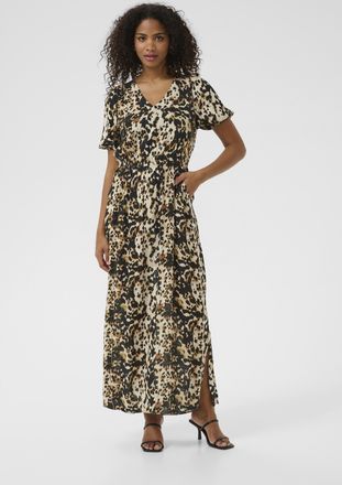 Kaffe Jurk Regular fit Leopard Print