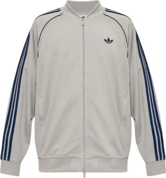 adidas Adicolor Classics Loose Track Jacket Asia Sizing Grey Two KS4955