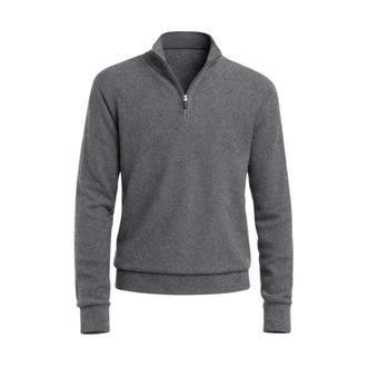 Ermenegildo Zegna Heren, Sweatshirts & Hoodies, Grijs, Maat: 3XL