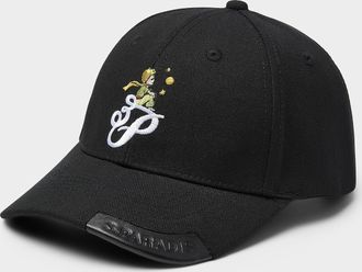 3.Paradis Mens Little Prince embroidered logo cap