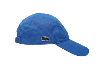 Lacoste Organic Cotton Twill Cap for Unisex, One Size, Argentine Blue