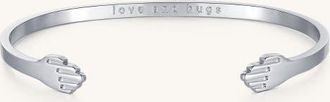 Mantra Love And Hugs Bracelet in Silver at Nordstrom