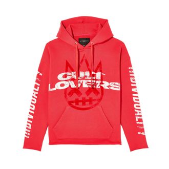 Cult of Individuality Cults Pullover Novelty Hoody Cult Lovers in Rogue Red