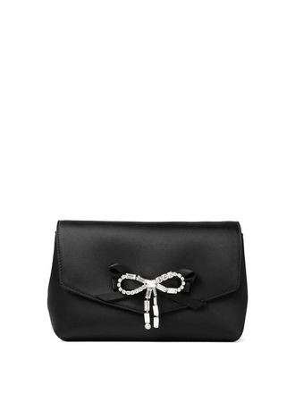 Jimmy Choo London Borsa Soft Bow mini - Nero