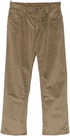 Etro Stretch Katoenen Corduroy Broek - Heren - Broeken - Bruin - Maat: W33 Katoen