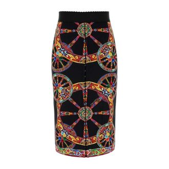 Dolce & Gabbana Mujer, Faldas, Multicolor, Talla: XS