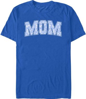 Disney Mens Disney Mom Collegiate Pattern T Shirt in Royal Blue at Nordstrom, Size Xxx-Large