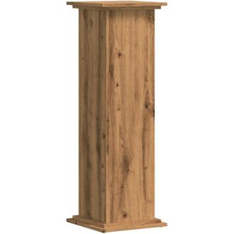 vidaXL Vidaxl - Soportes De Planta Madera Ingenier&iacute;a Roble Artisian 33x33x100cm