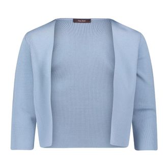 Vera Mont Truien & Vesten, Dames, Blauw, S, Strickbolero