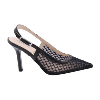 Nero Giardini Mogadishu Slingback Pump - female - Nerogiardini - Pumps - Black - 7 UK - Shoes