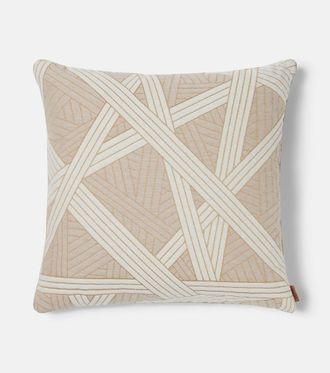 Missoni Nastri cotton-blend cushion