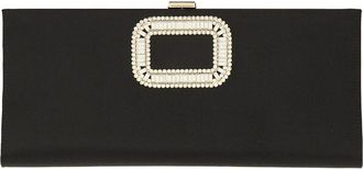 Roger Vivier Pilgrim Buckle Clutch Bag