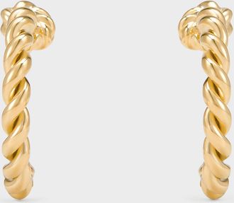 Charles & Keith Sable Rope-Knot Hoop Earrings