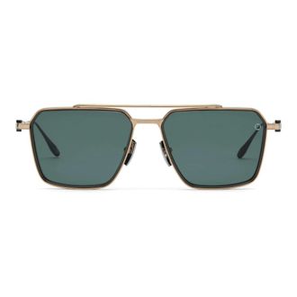 Akoni Telesto Zonnebril - Heren - Zonnebrillen - Geel - 53 MM - Accessoires