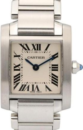 Cartier Pre-owned Vintage Polshorloge - Dames - Vintage Horloges - Beige - ONE Size - Vintage