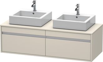 Duravit Mueble Bajo Lavabo Ketho 550x1400x426mm Taupe