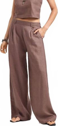 Vitamin A The Getaway Pant In Mocha Brown