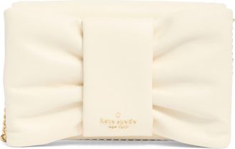 Kate Spade New York bow flap crossbody bag in Meringue at Nordstrom Rack