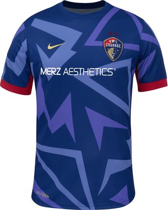 Nike North Carolina Courage 2025 Stadium Home Nike Mens Dri-FIT NWSL Replica Jersey in Blue | P35556NCCS-GYB