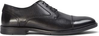 PAUL ANDREW herenschoenen, zwarte, gepolijste leren formele derbys - Regent