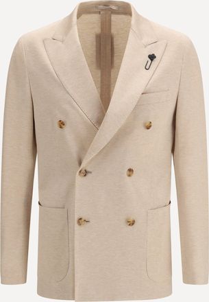 Lardini Double-breasted Jacket Male 52