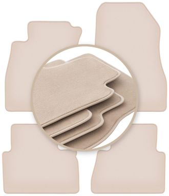 OEM Alfombrillas Beige Premium Para Nissan Juke F15 Crossover 2010-2017