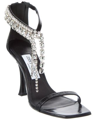 Jimmy Choo London Variety 100 Leather Sandal