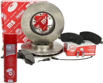 OEM Juego De Discos Y Pastillas De Freno Trasero Ford 202801560