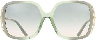 Coach HC8423U CAD80 58902C Womens Sunglasses Green Size 56