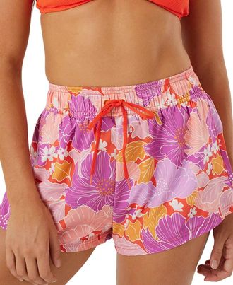 Roxy Bell Bottom Blooms No Bad Waves Boardshort Women lilac Bweah DSGL1063