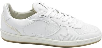 Philippe Model Pgal Sneakers - Heren - Sneakers - Wit - 40 EU - Katoen - Schoenen