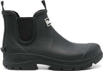Barbour Nimbus Enkel Wellingtonlaarzen - Dames - Regenlaarzen - Zwart - 36 EU - Leer - Schoenen