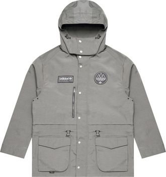 adidas SPZL F.C. Parka Asia Sizing Dove Grey JE6074
