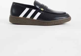 adidas Originals Handball - Mocassini neri e bianchi-Nero