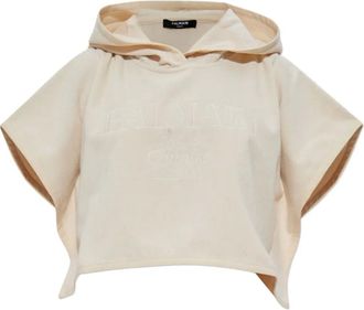 Balmain Felpa con cappuccio - Toni neutri